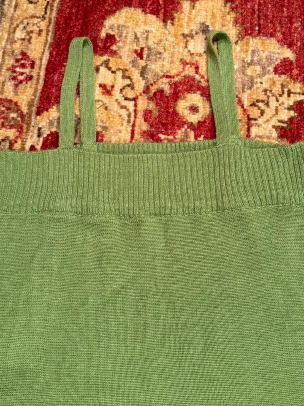 Green Knit Tank - Picture 5 of 5